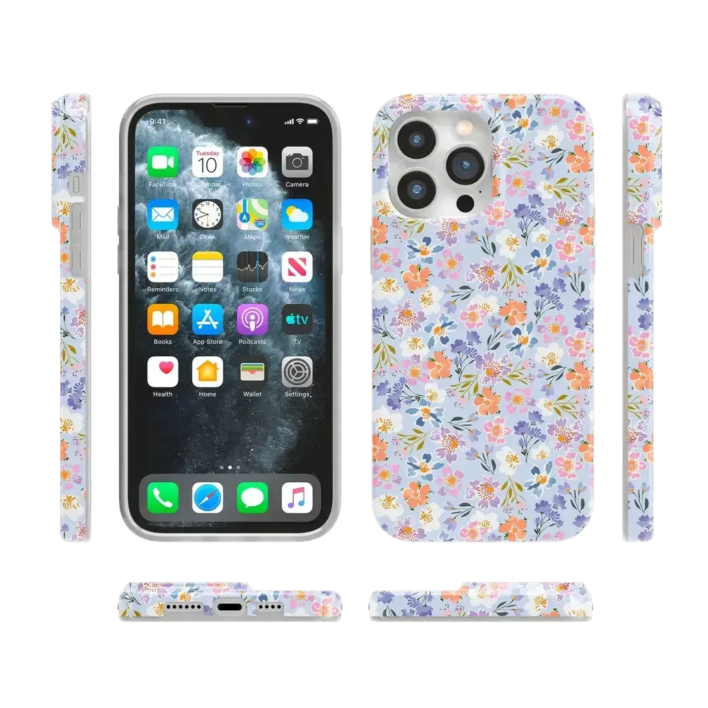 Clearance Price Poppy Meadows | Pastel Floral Case  Limited Stock!