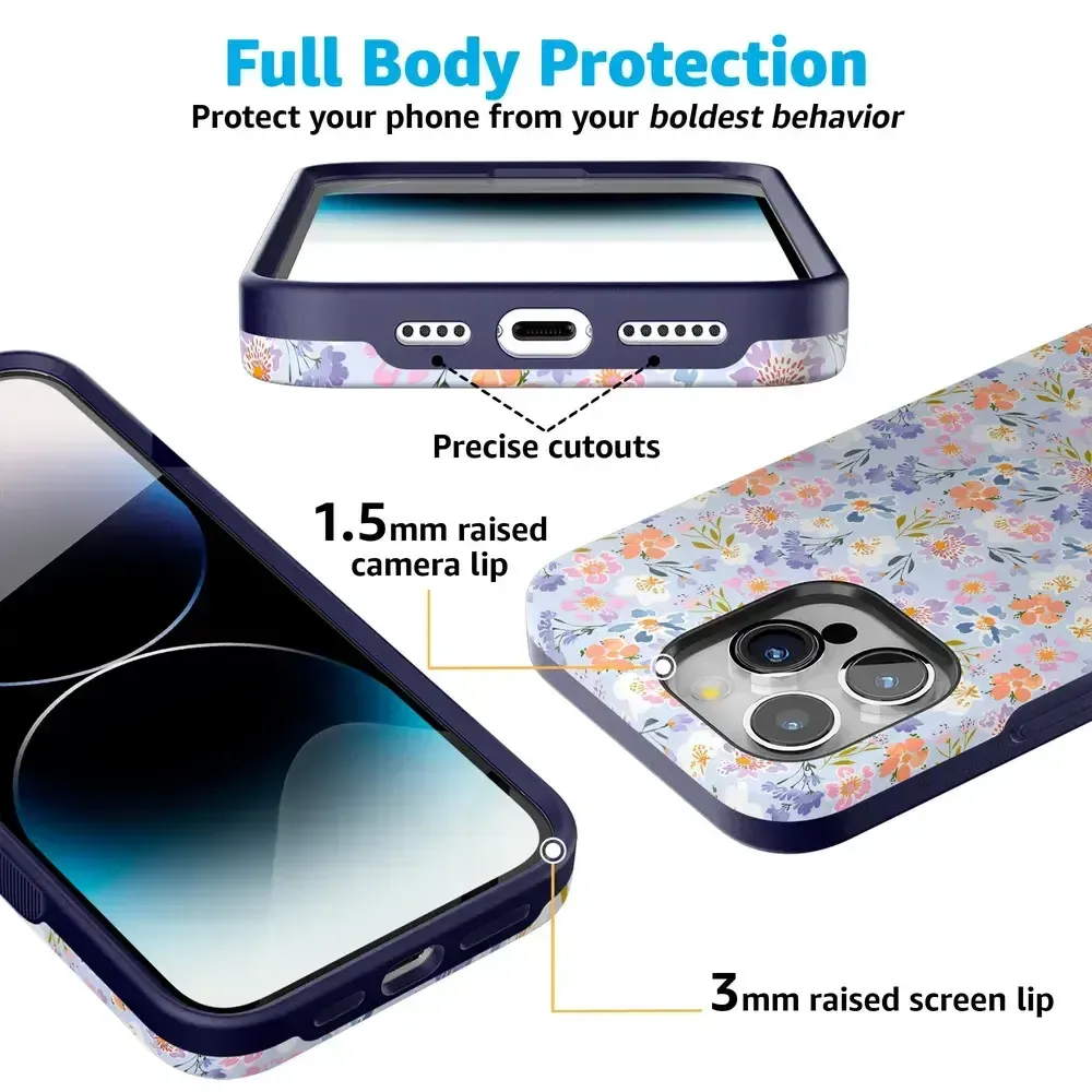 Clearance Price Poppy Meadows | Pastel Floral Case  Limited Stock!