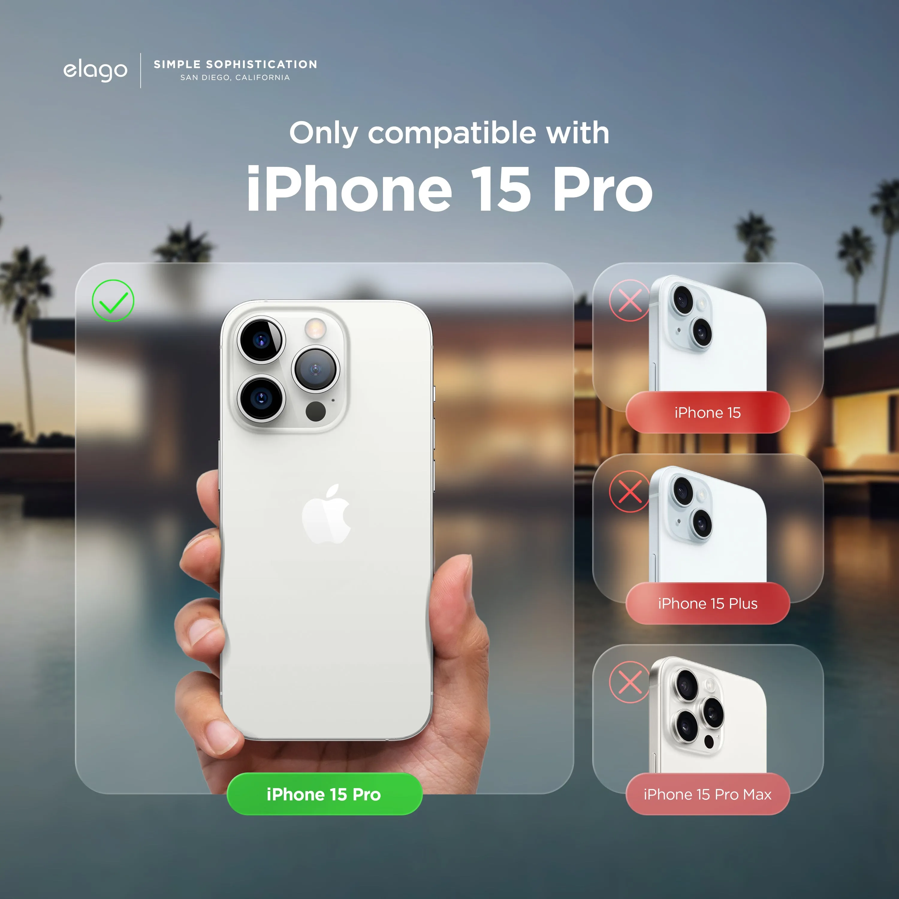 Clearance Price Premium Silicone Case for iPhone 15 Pro  Ends Soon!
