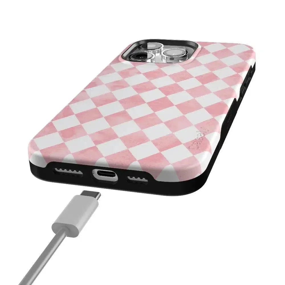 Clearance Price Queen of Diamonds | Pink Watercolor Case  Going Fast!