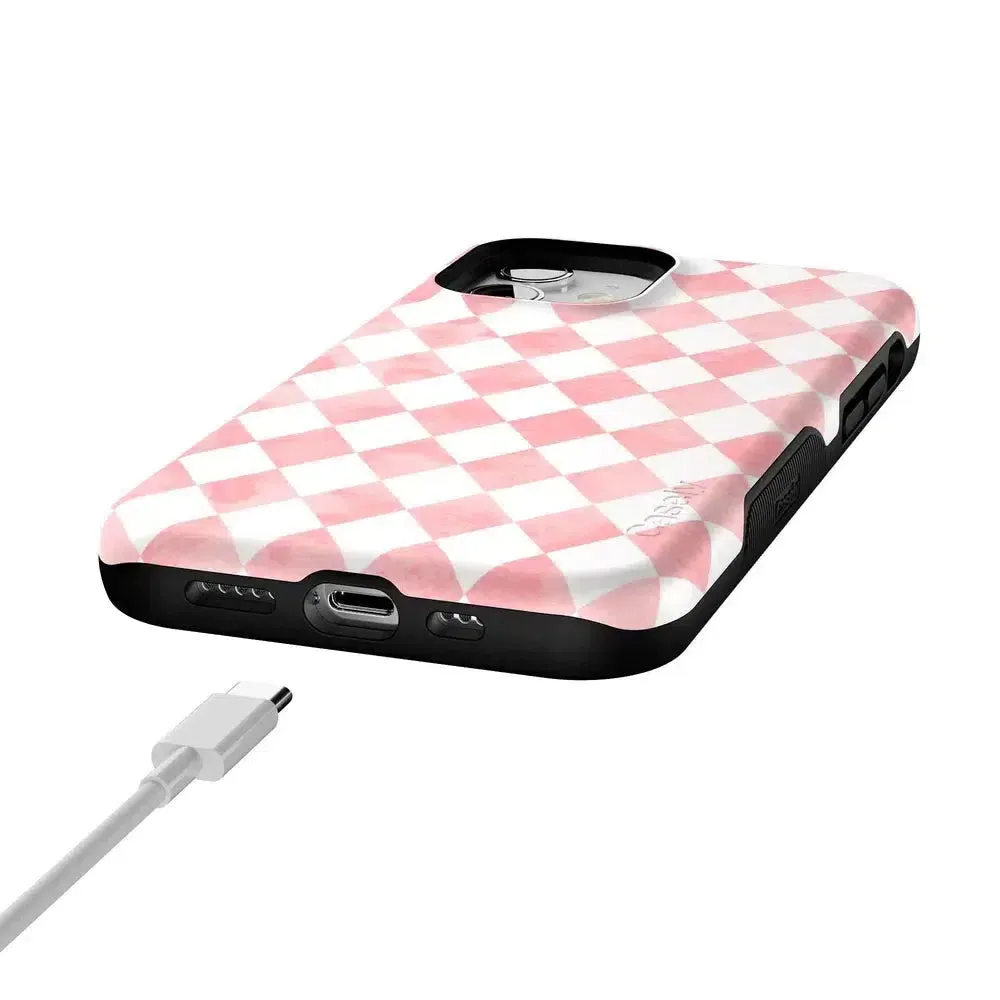 Clearance Price Queen of Diamonds | Pink Watercolor Case  Going Fast!