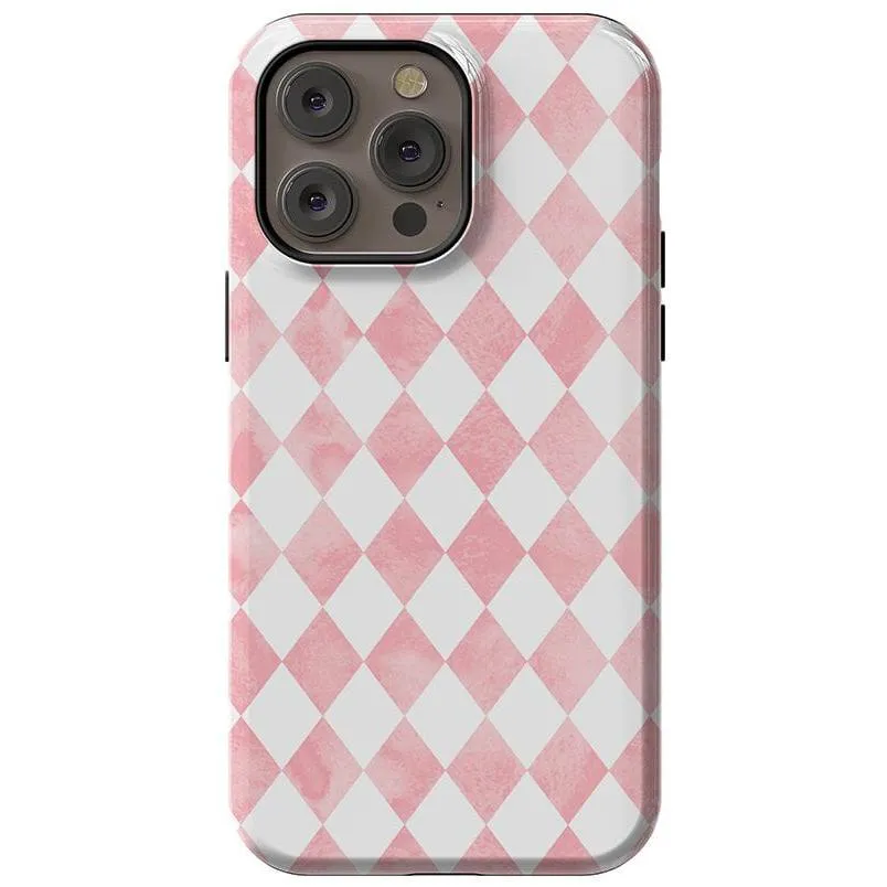 Clearance Price Queen of Diamonds | Pink Watercolor Case  Going Fast!