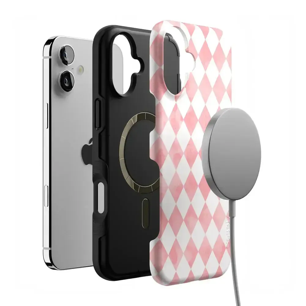 Clearance Price Queen of Diamonds | Pink Watercolor Case  Going Fast!