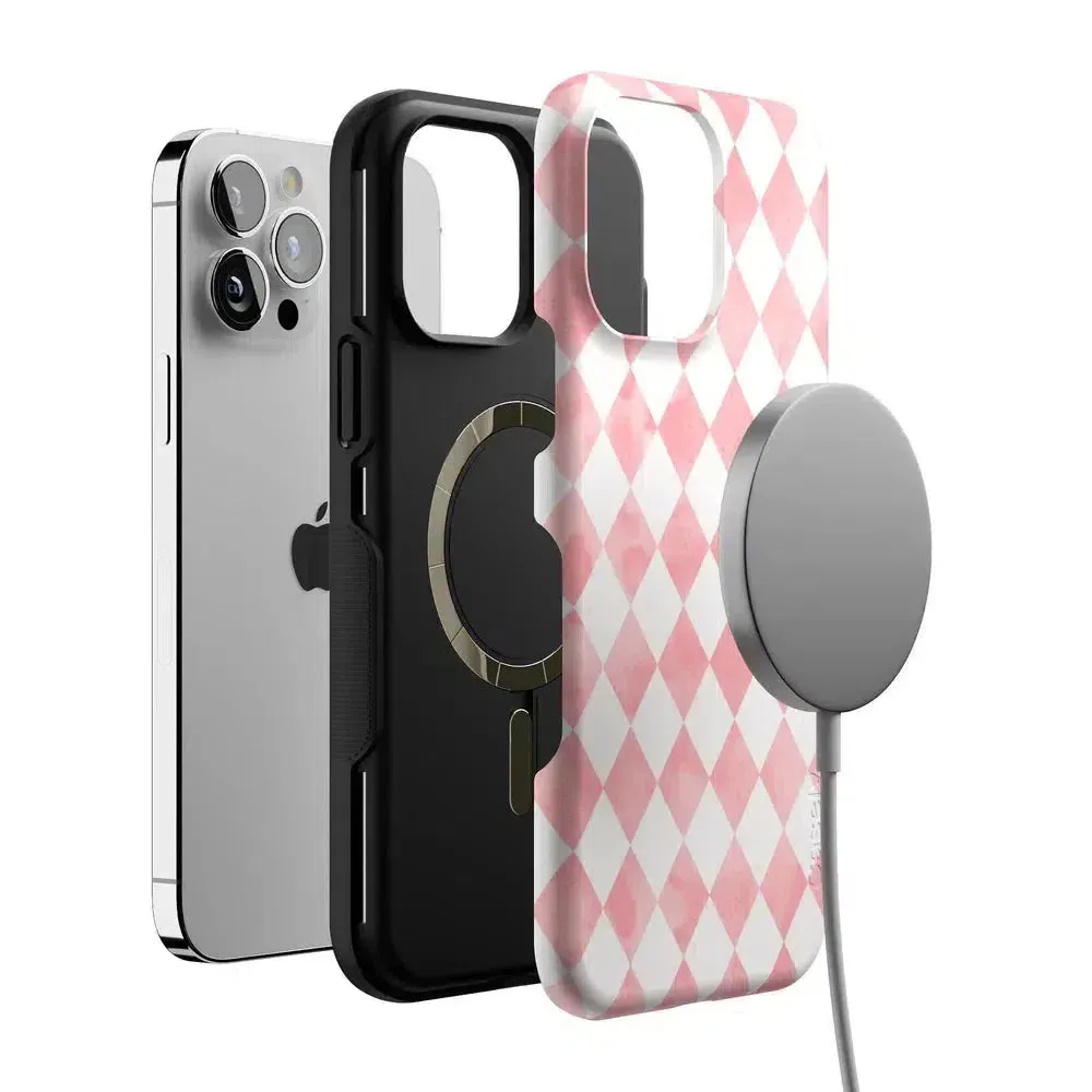 Clearance Price Queen of Diamonds | Pink Watercolor Case  Going Fast!