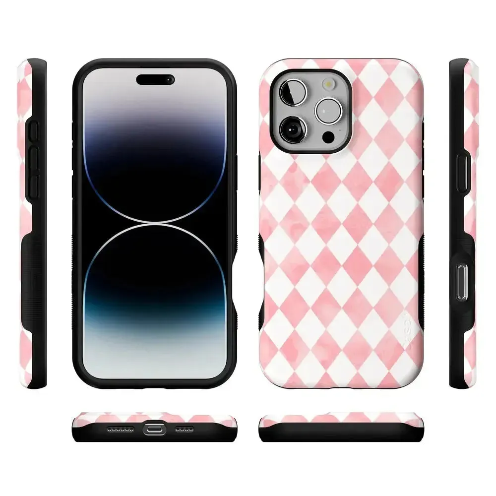Clearance Price Queen of Diamonds | Pink Watercolor Case  Going Fast!