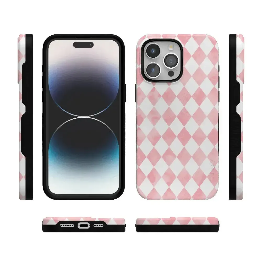 Clearance Price Queen of Diamonds | Pink Watercolor Case  Going Fast!