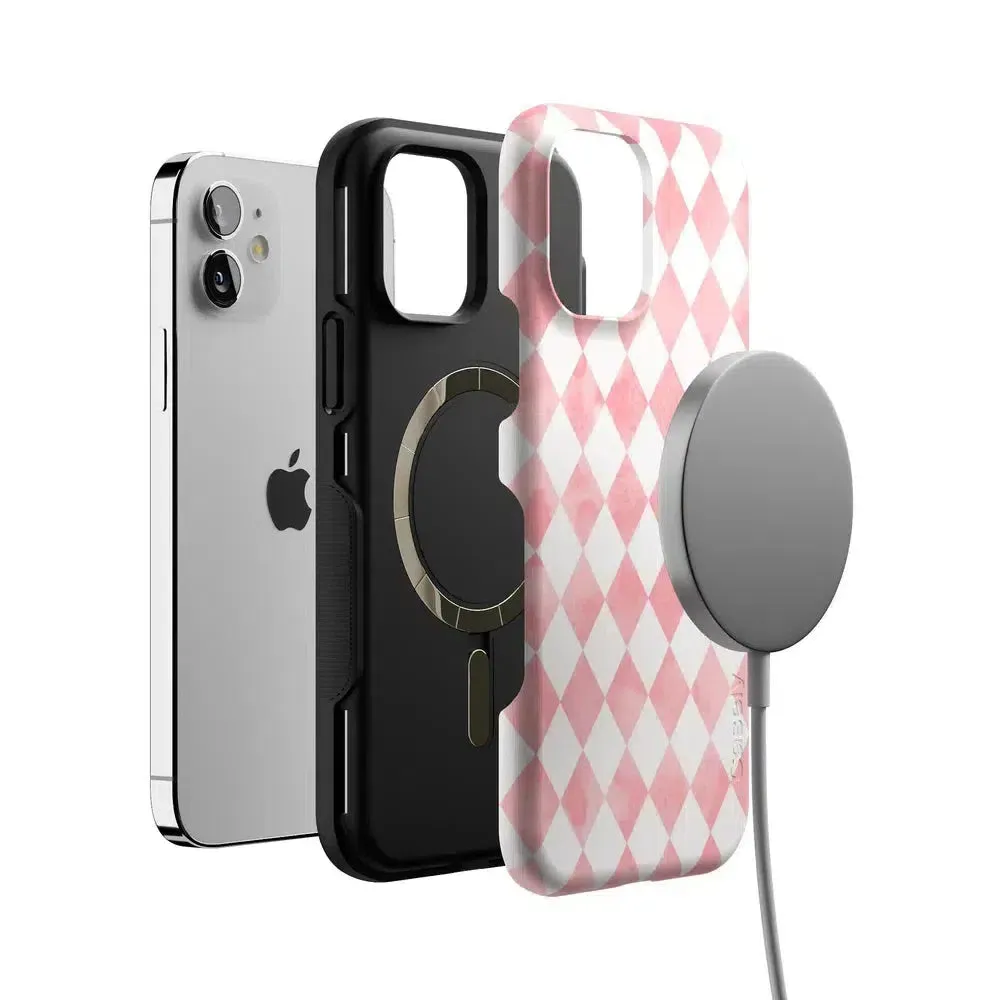 Clearance Price Queen of Diamonds | Pink Watercolor Case  Going Fast!
