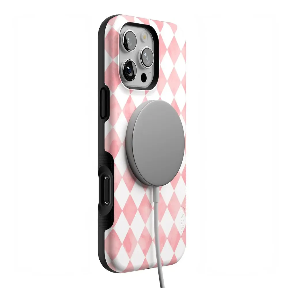 Clearance Price Queen of Diamonds | Pink Watercolor Case  Going Fast!