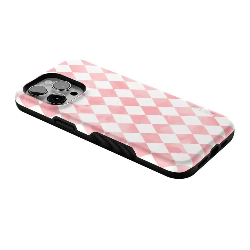 Clearance Price Queen of Diamonds | Pink Watercolor Case  Going Fast!