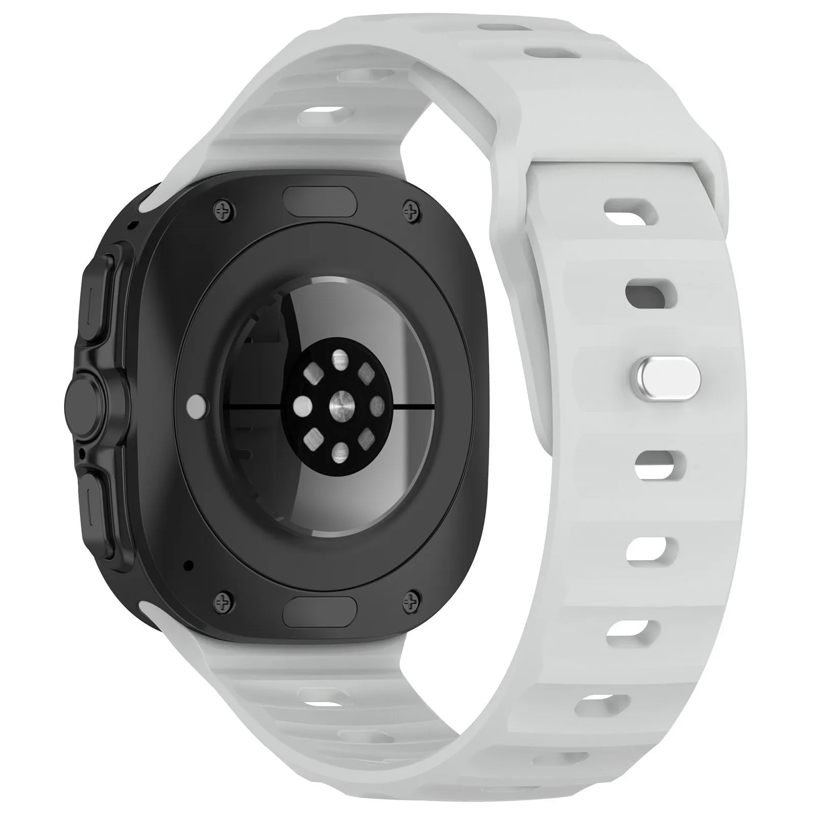 Clearance Price Samsung Galaxy Watch Ultra Outdoor Silicone Strap (Gray)  Dont Miss Out!
