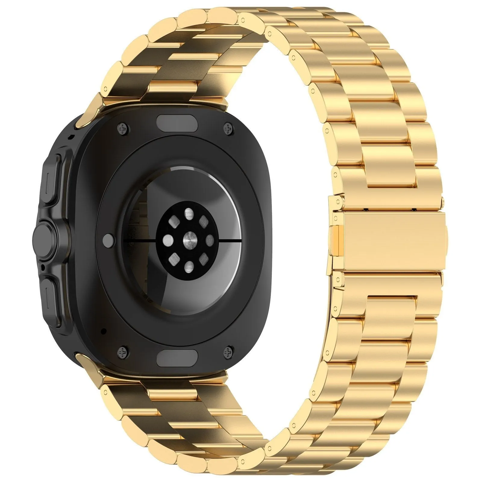 Clearance Price Samsung Galaxy Watch Ultra Steel Strap (Gold)  Stylish & Comfortable