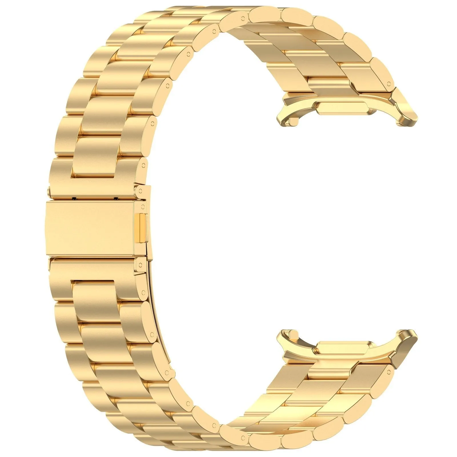 Clearance Price Samsung Galaxy Watch Ultra Steel Strap (Gold)  Stylish & Comfortable