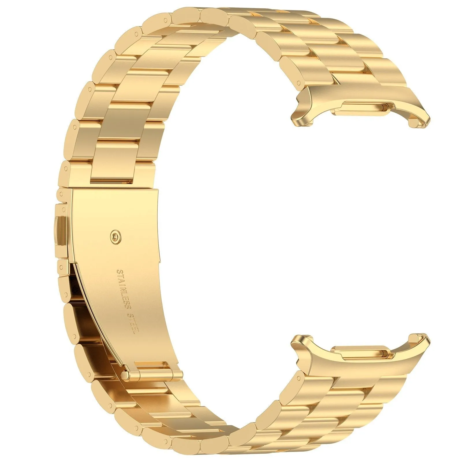 Clearance Price Samsung Galaxy Watch Ultra Steel Strap (Gold)  Stylish & Comfortable