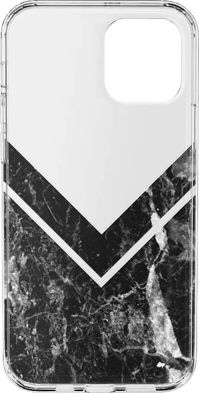 Clearance Price Sleek and Simple | Black Marble V Clear Case  Dont Miss Out!