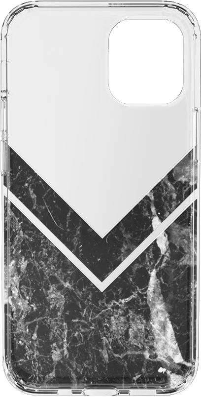 Clearance Price Sleek and Simple | Black Marble V Clear Case  Dont Miss Out!