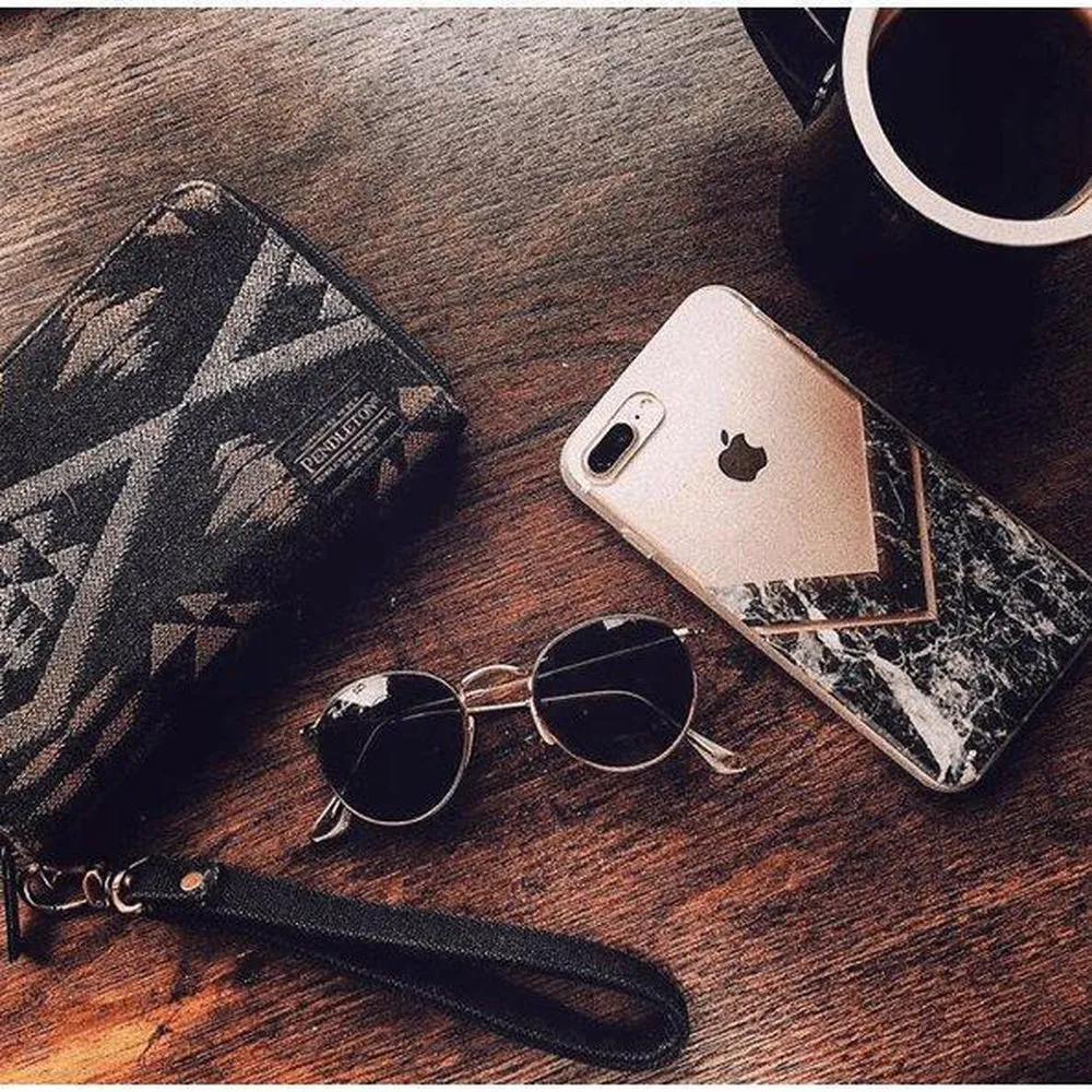 Clearance Price Sleek and Simple | Black Marble V Clear Case  Dont Miss Out!