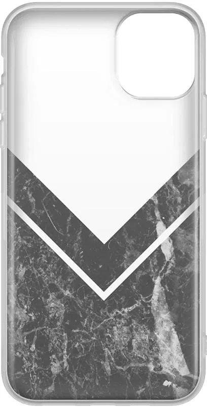 Clearance Price Sleek and Simple | Black Marble V Clear Case  Dont Miss Out!