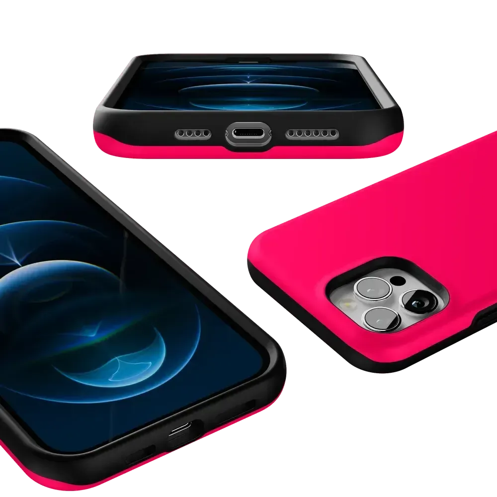 Clearance Price Think Pink | Solid Neon Pink Case  Limited Release!