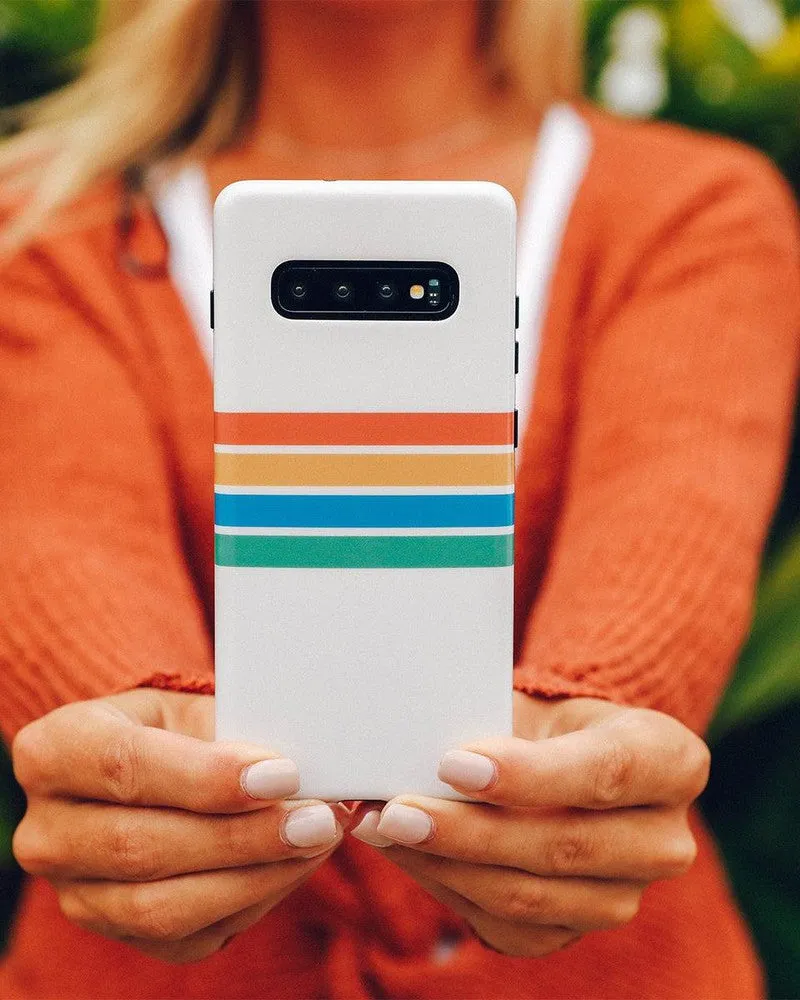 Clearance Price Totally Groovy | Rainbow Stripes Color Block Samsung Case  Dont Miss Out!