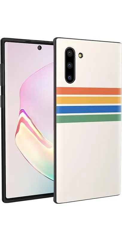 Clearance Price Totally Groovy | Rainbow Stripes Color Block Samsung Case  Dont Miss Out!