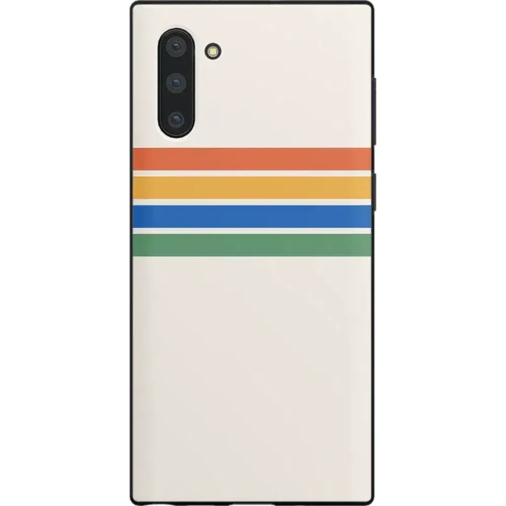 Clearance Price Totally Groovy | Rainbow Stripes Color Block Samsung Case  Dont Miss Out!