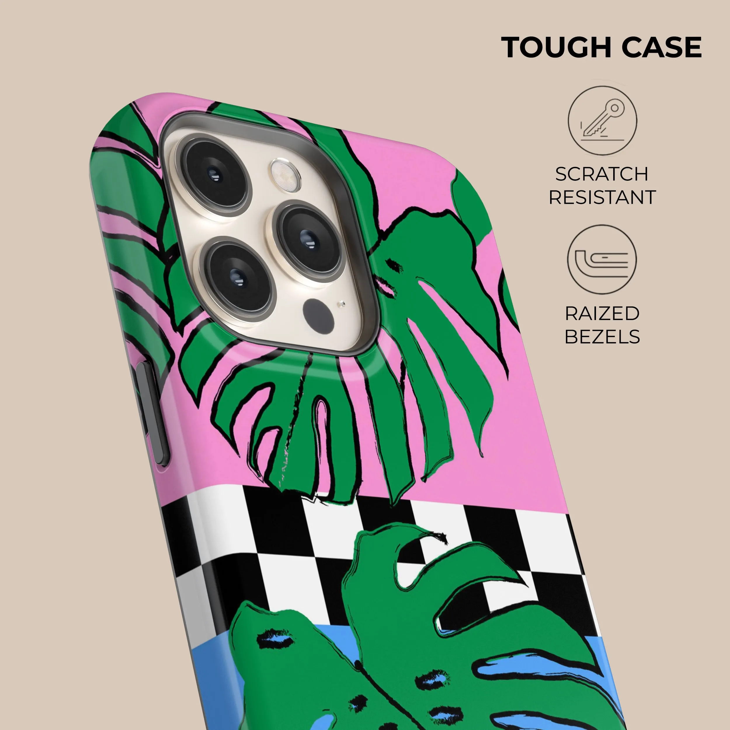 Clearance Price Tropical Leaves Phone Case  Going Fast!