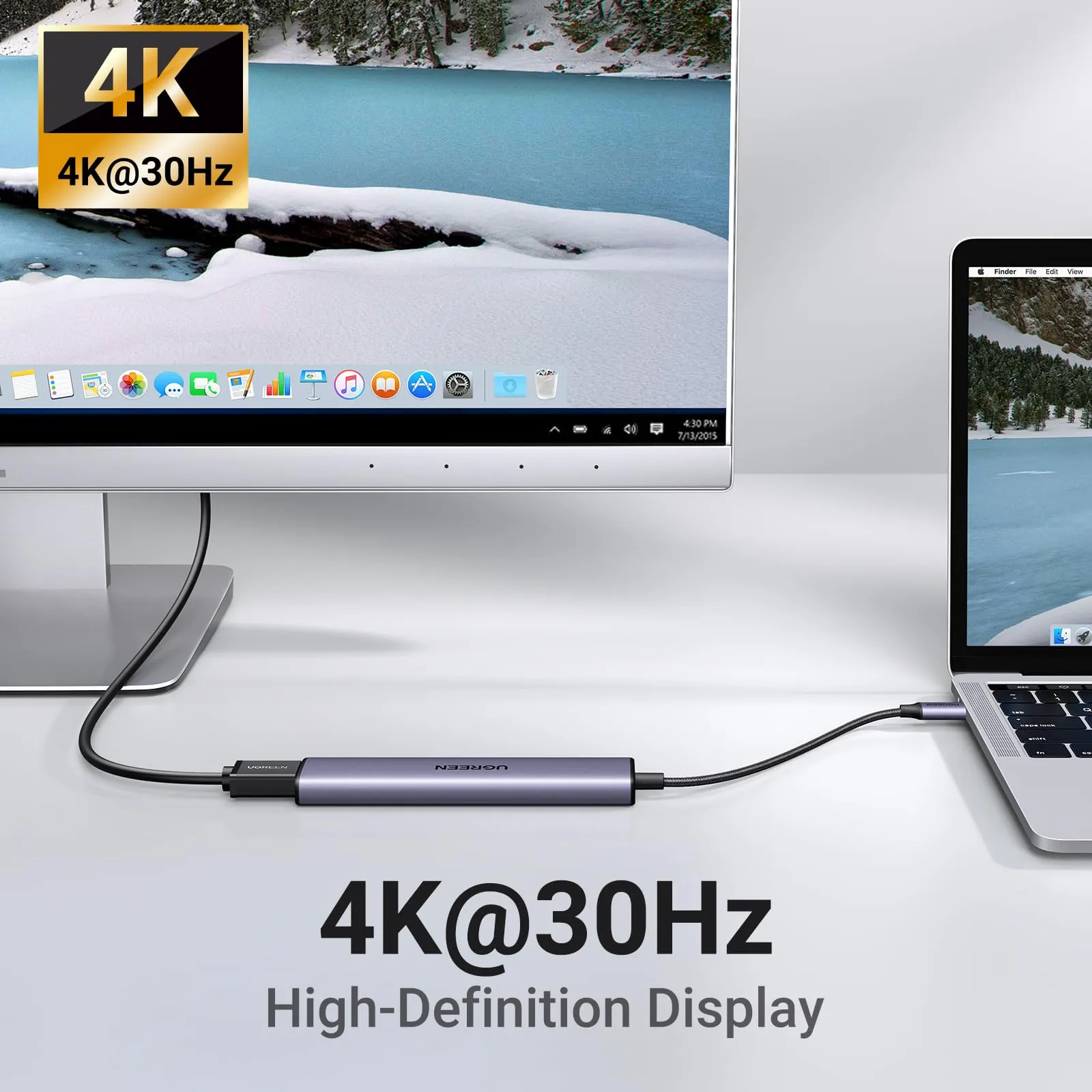 Clearance Price UGREEN Revodok 105 USB C Hub 5 in 1 Multiport Adapter 4K HDMI  Limited Stock!