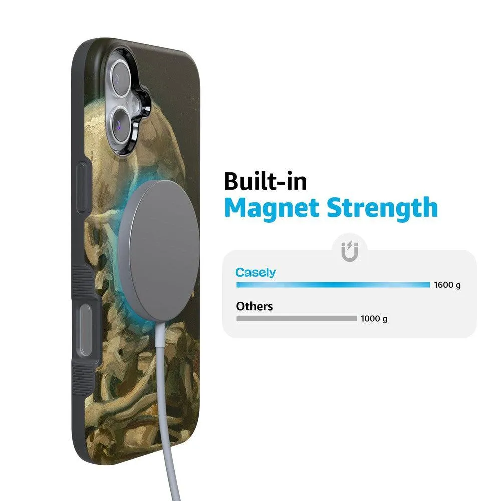 Clearance Price Van Gogh | Head of a Skeleton with a Burning Cigarette Phone Case  Stylish & Comfortable