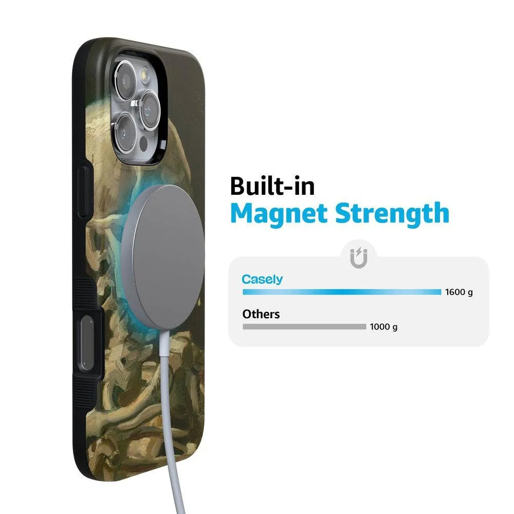 Clearance Price Van Gogh | Head of a Skeleton with a Burning Cigarette Phone Case  Stylish & Comfortable