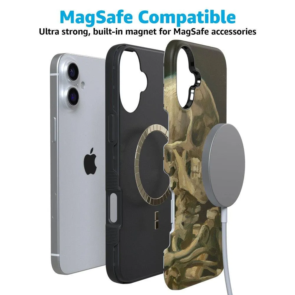 Clearance Price Van Gogh | Head of a Skeleton with a Burning Cigarette Phone Case  Stylish & Comfortable