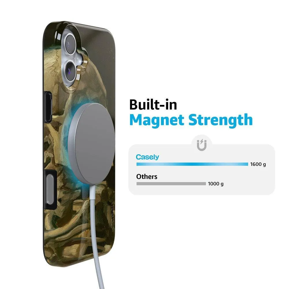 Clearance Price Van Gogh | Head of a Skeleton with a Burning Cigarette Phone Case  Stylish & Comfortable