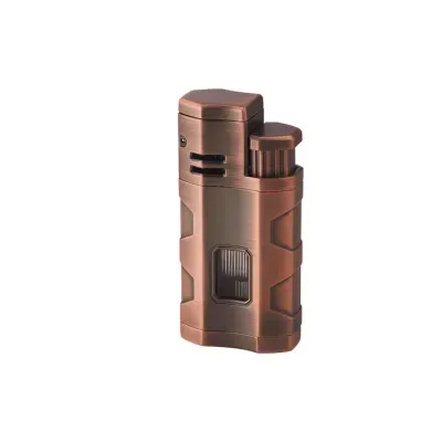 Clearance Price Vertigo Envoy Triple Torch Flame Lighter w/Cigar Punch  Ends Soon!