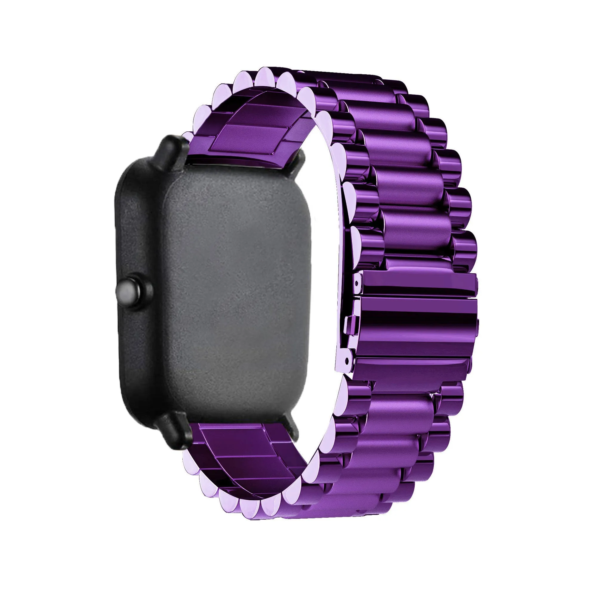 Clearance Price Xiaomi Amazfit GTS 2 Steel Strap (Purple)  Today Only!