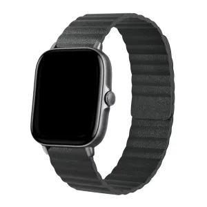 Clearance Price Xiaomi Amazfit GTS Leather Loop Strap (Black)  Stylish & Comfortable
