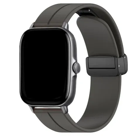 Clearance Price Xiaomi Amazfit GTS Silicone Strap D-Buckle (Dark Grey)  Last Chance!