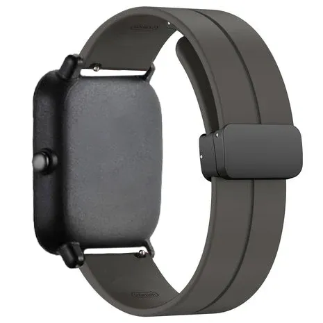 Clearance Price Xiaomi Amazfit GTS Silicone Strap D-Buckle (Dark Grey)  Last Chance!