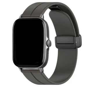 Clearance Price Xiaomi Amazfit GTS Silicone Strap D-Buckle (Dark Grey)  Last Chance!