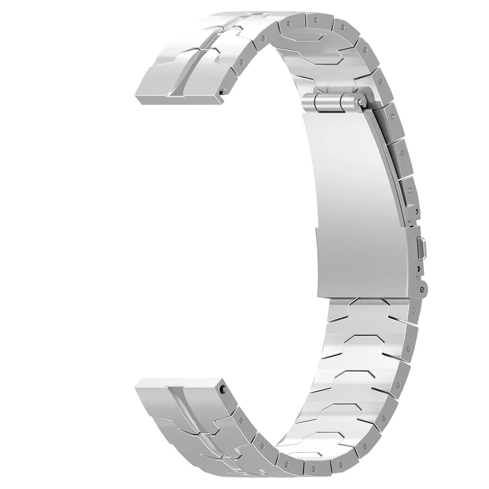 Clearance Price Xiaomi Amazfit GTS Steel Iron Strap (Silver)  Stylish & Comfortable
