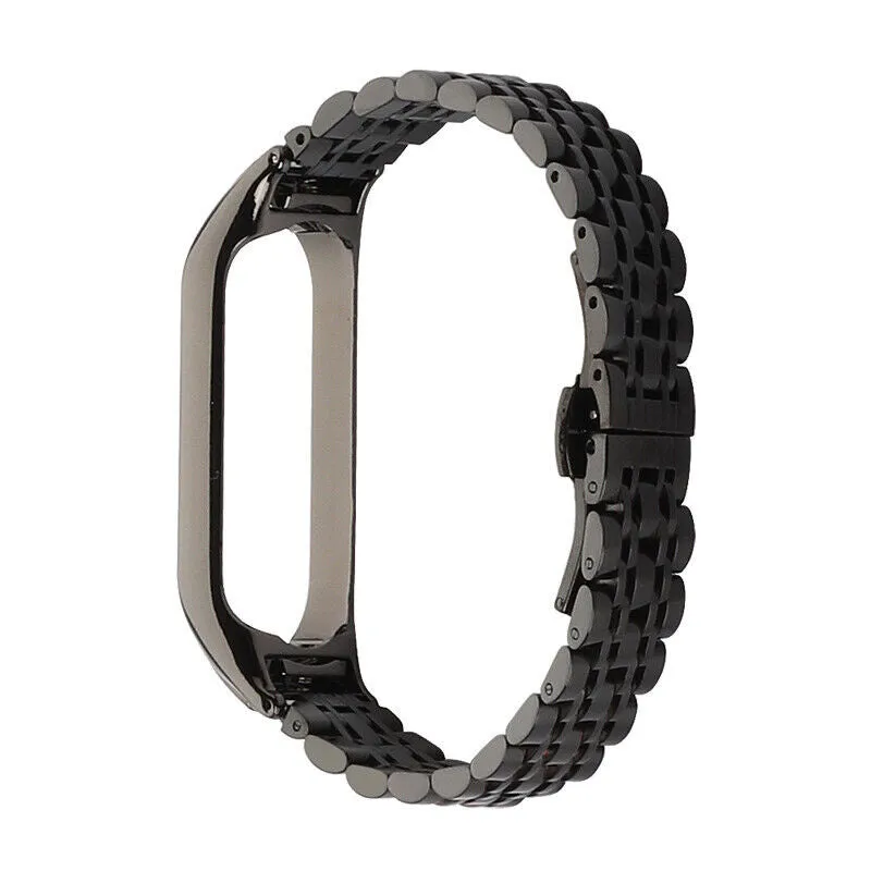 Clearance Price Xiaomi Mi Band 7 Metal Strap (Black)  Limited Stock!