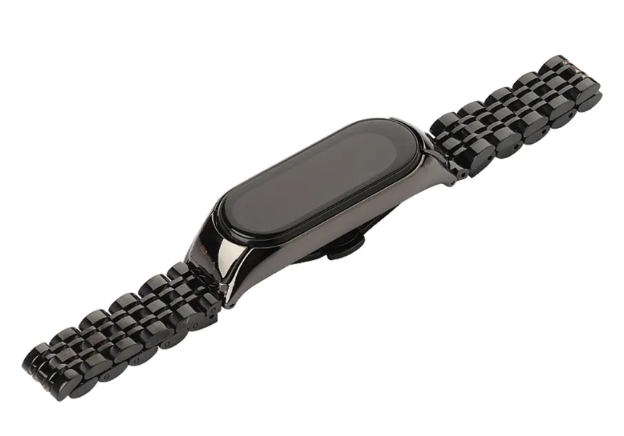 Clearance Price Xiaomi Mi Band 7 Metal Strap (Black)  Limited Stock!