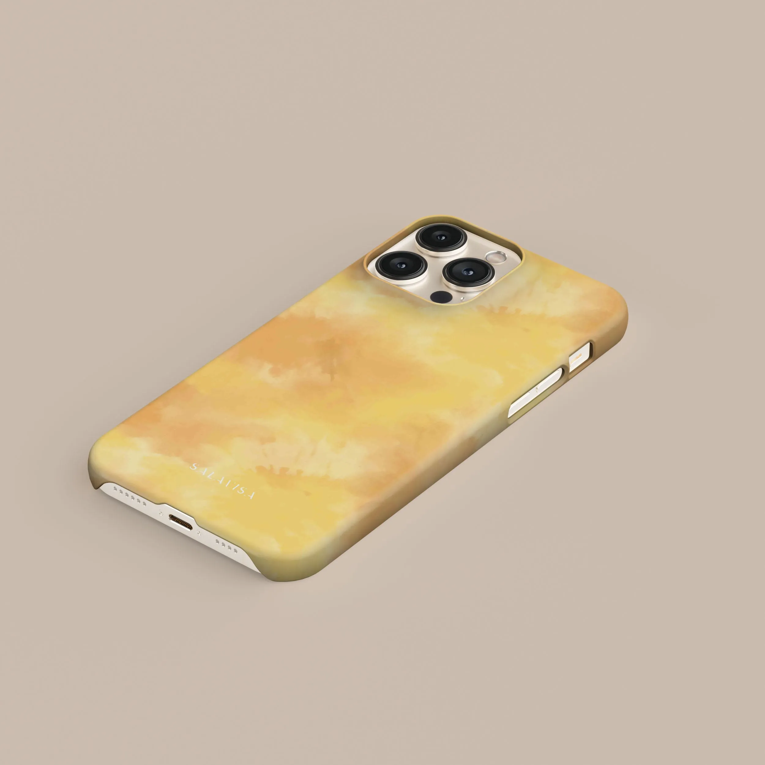 Clearance Price Yellow Tie Dye Phone Case  Today Only!