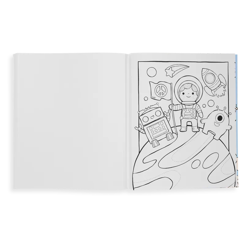 Color-in' Book - Outer Space Explorers