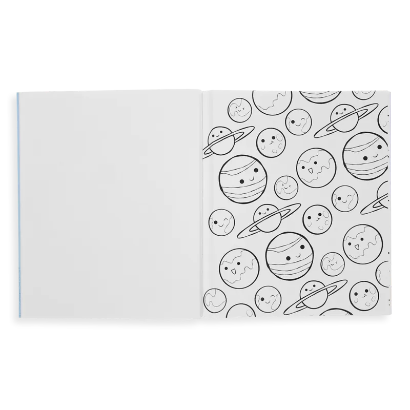 Color-in' Book - Outer Space Explorers