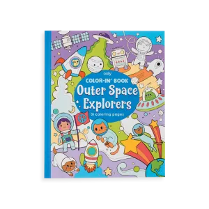Color-in' Book - Outer Space Explorers