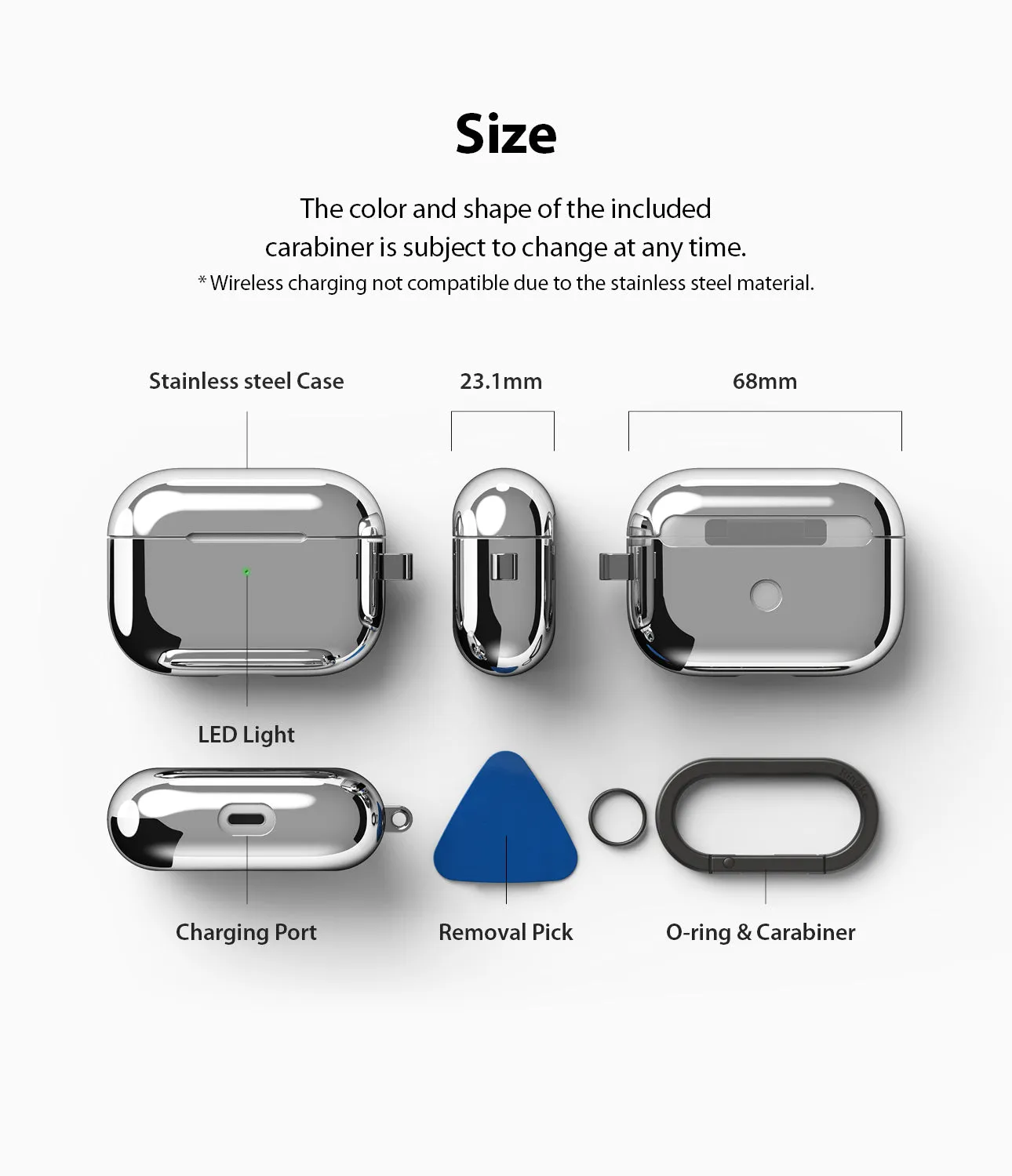 Customer Favorite AirPods Pro Case | Stainless Steel  Almost Sold Out!