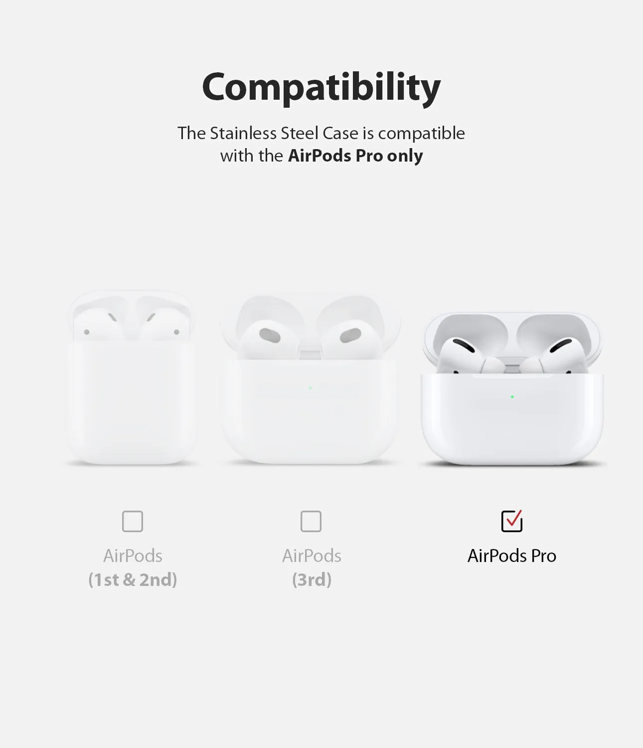 Customer Favorite AirPods Pro Case | Stainless Steel  Almost Sold Out!