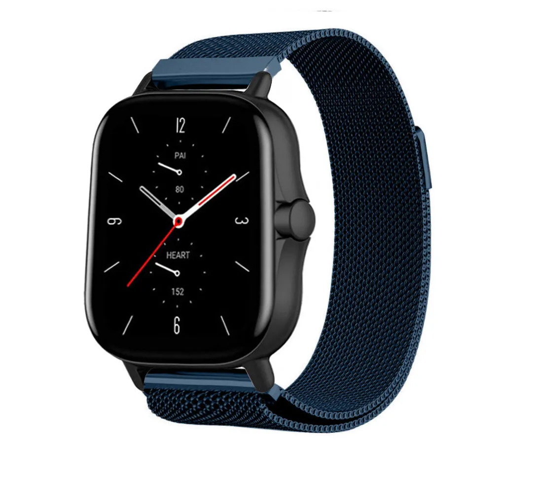 Customer Favorite Amazfit GTS 2 Milanese Strap (Blue)  Today Only!