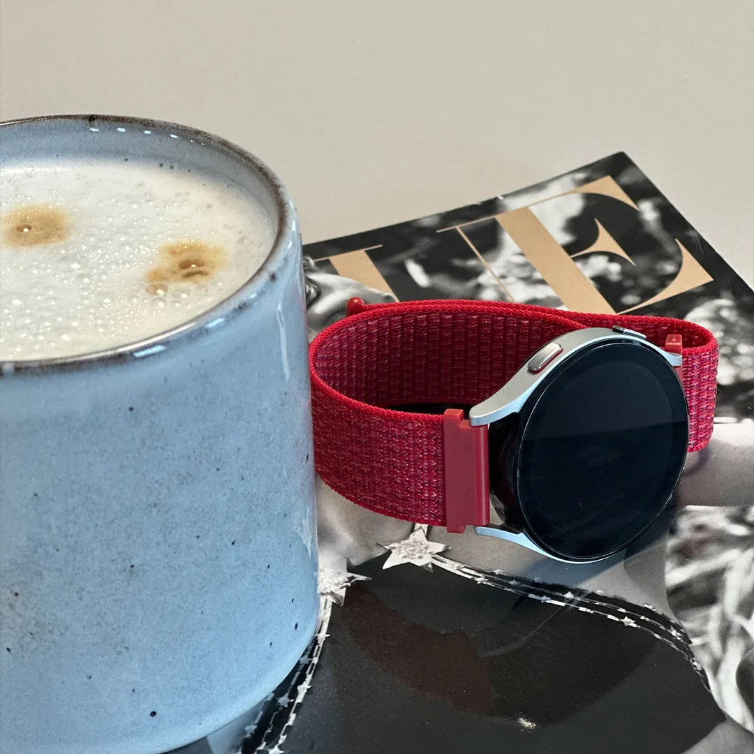 Customer Favorite Amazfit GTS 2 Nylon Strap (Red)  Last Chance!