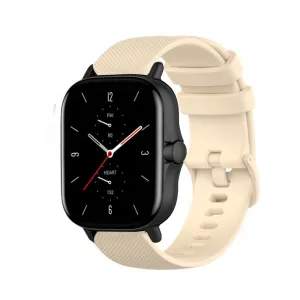 Customer Favorite Amazfit GTS 2 Premium Silicone Strap (Beige)  Limited Stock!
