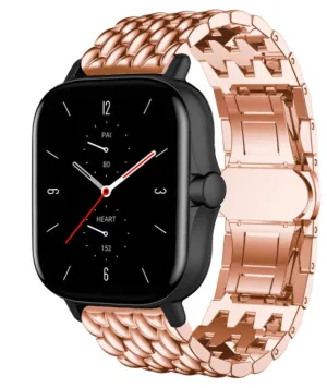Customer Favorite Amazfit GTS 2 Steel Dragon Strap (Rose Gold)  Limited Availability!